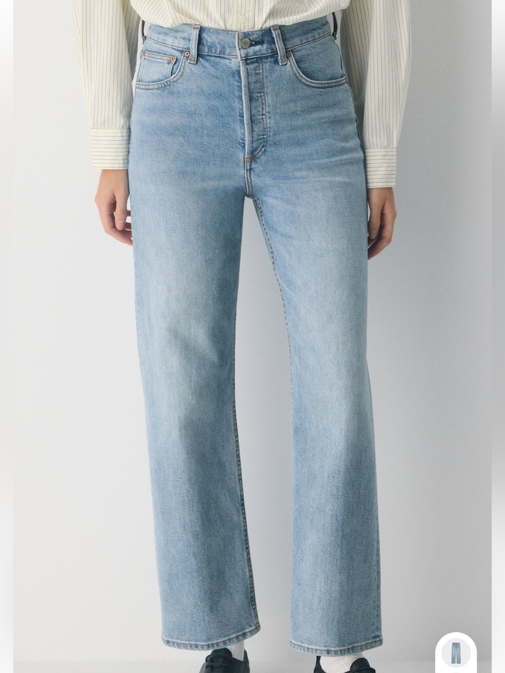 Denim Forum Aritzia Arlo Jeans size 27